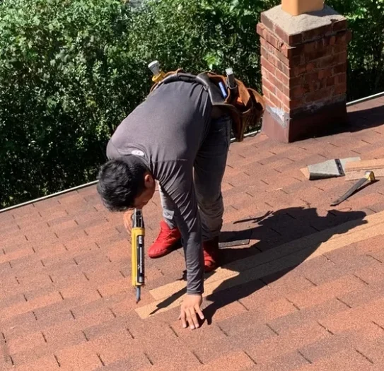 Applying New Shingles To Roof Sq
