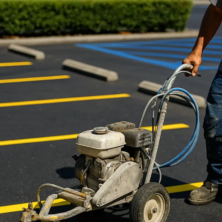 Parking Lot Maintenance Aw Roofing And Asphalt
