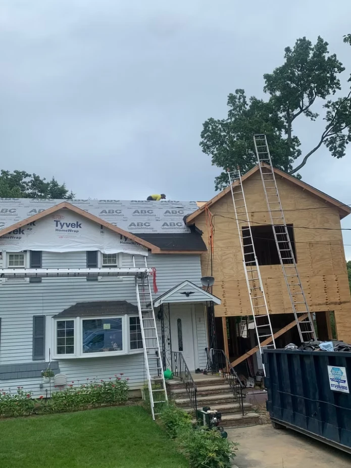 Roof Installation On New Home